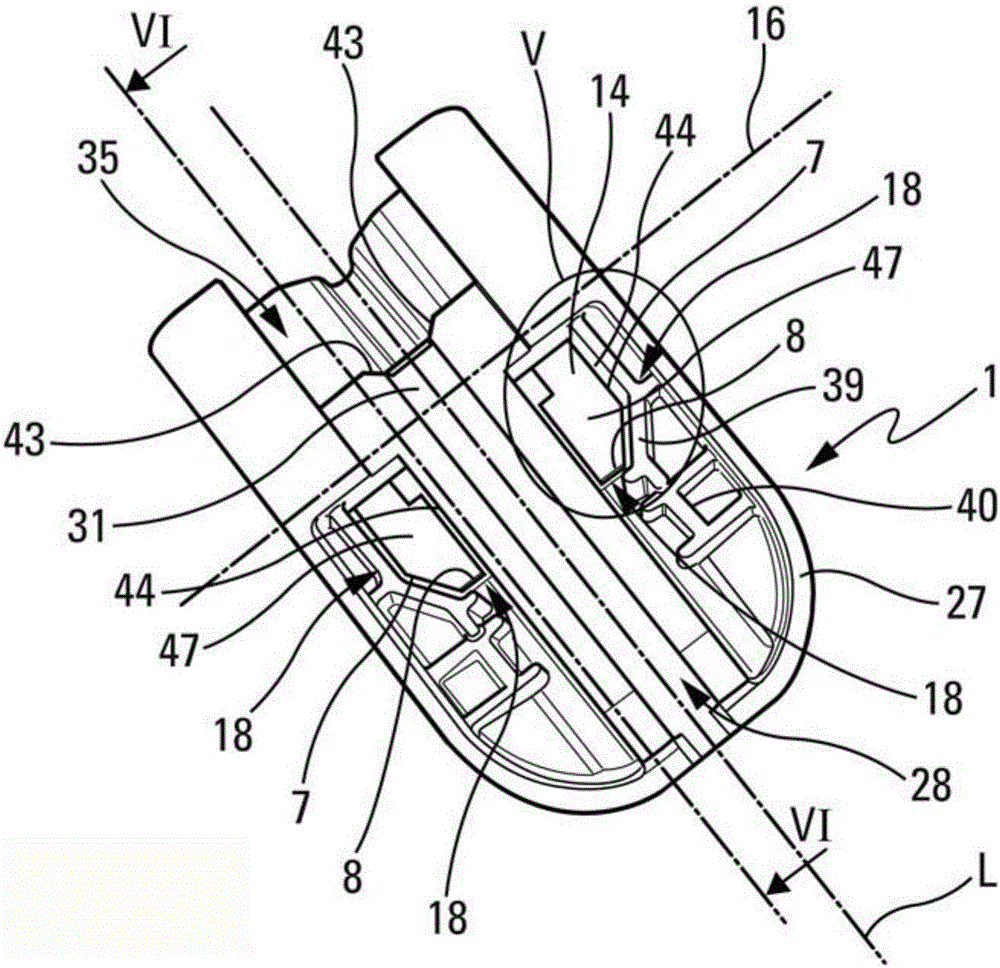 End cap for a wiper