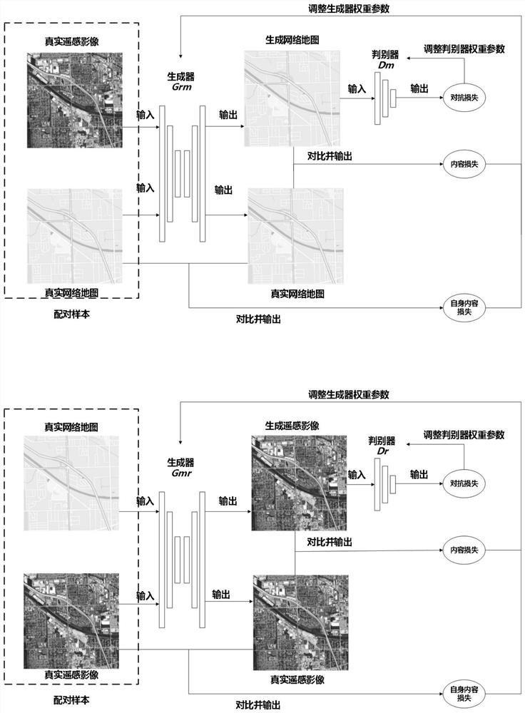 Structure-enhanced semi-supervised online map generation method