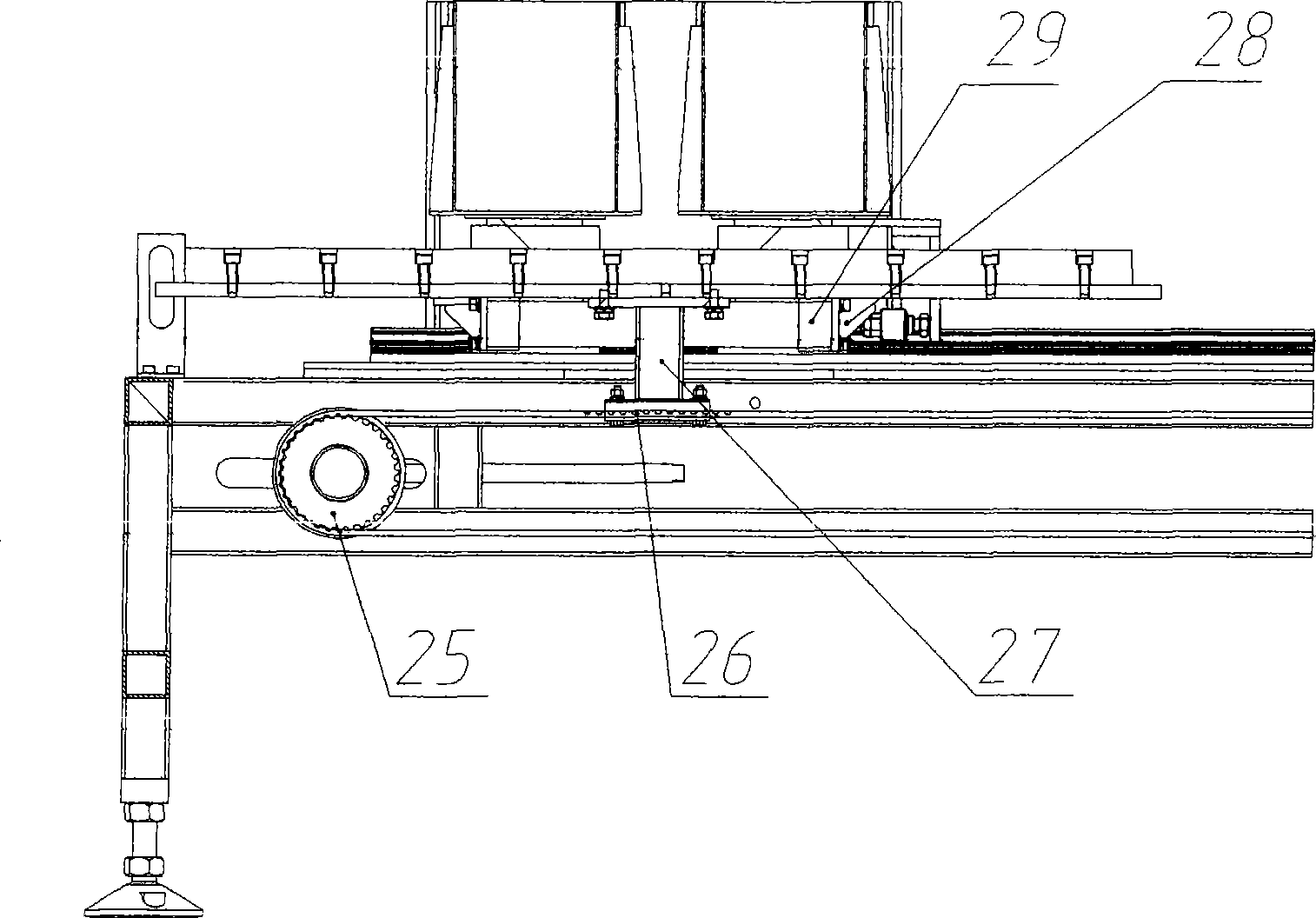 Rail type conveyer