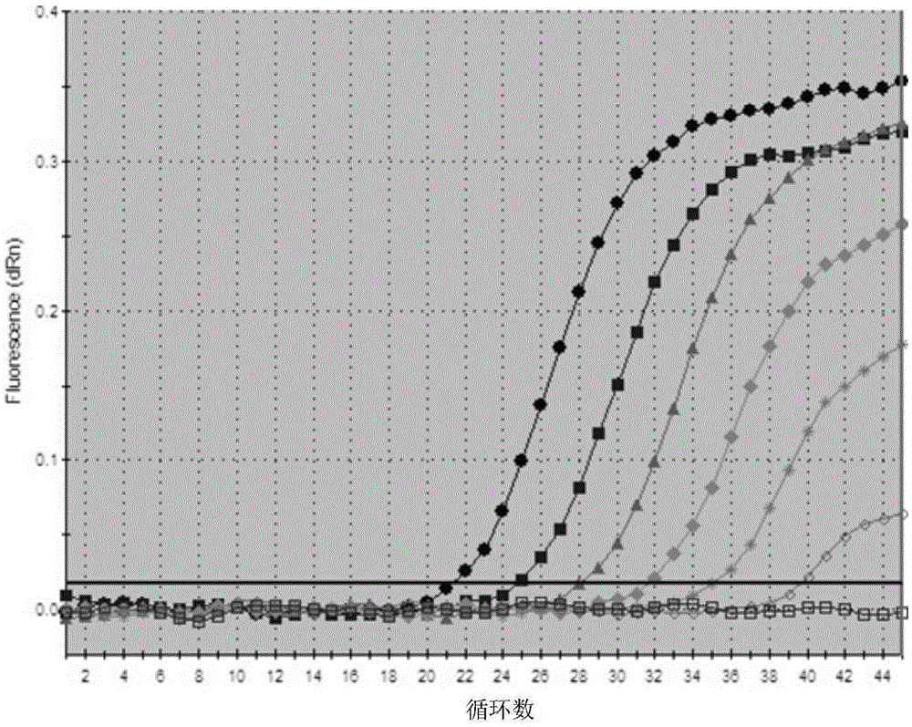 Reagent kit for influenza a H3N2 type fluorescent PCR diagnosis and use method thereof