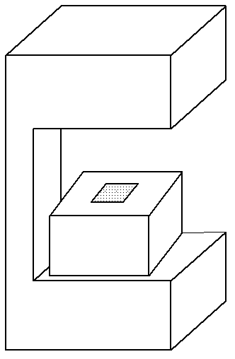 Device and method for detecting force electromagnetic coupling behavior of giant magneto resistive film