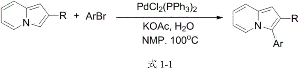 3-aryl indolizine acetate derivative and preparation method and application thereof