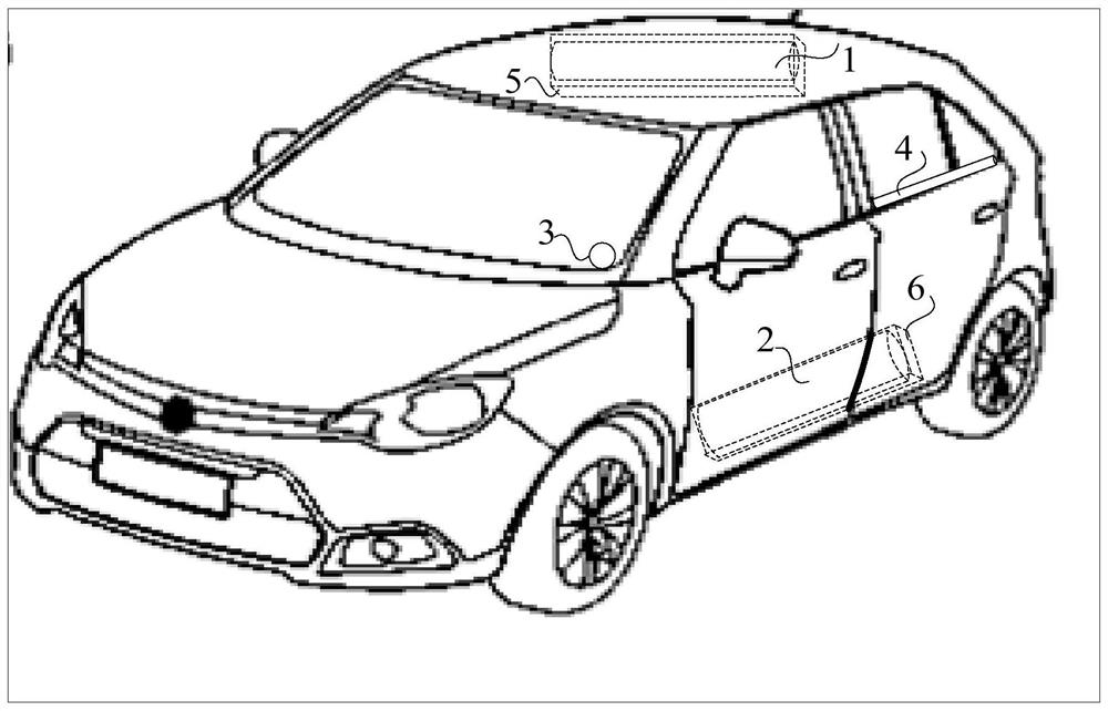 Escape safety control system, method and vehicle