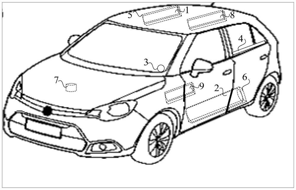 Escape safety control system, method and vehicle