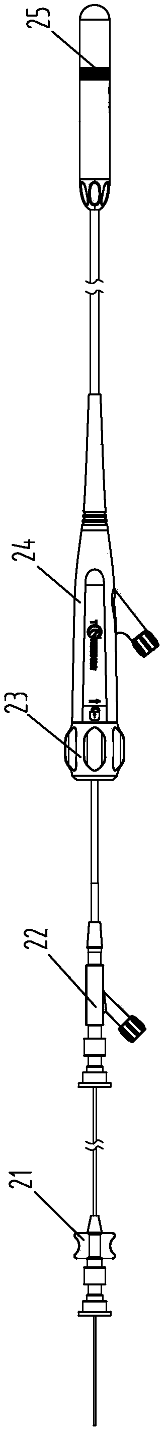 Stomach fluid director and releasing method thereof