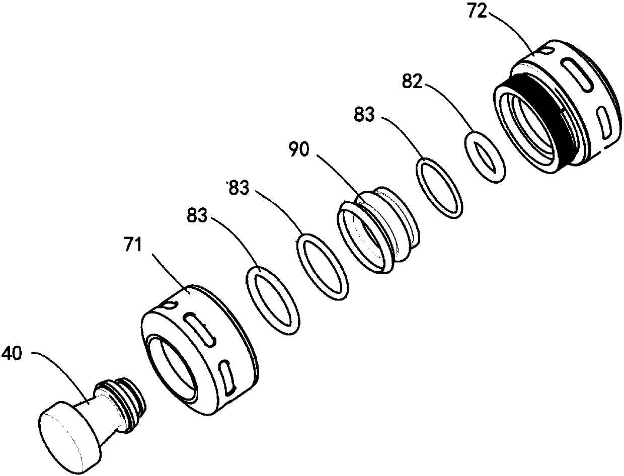 Impact wave therapeutic apparatus