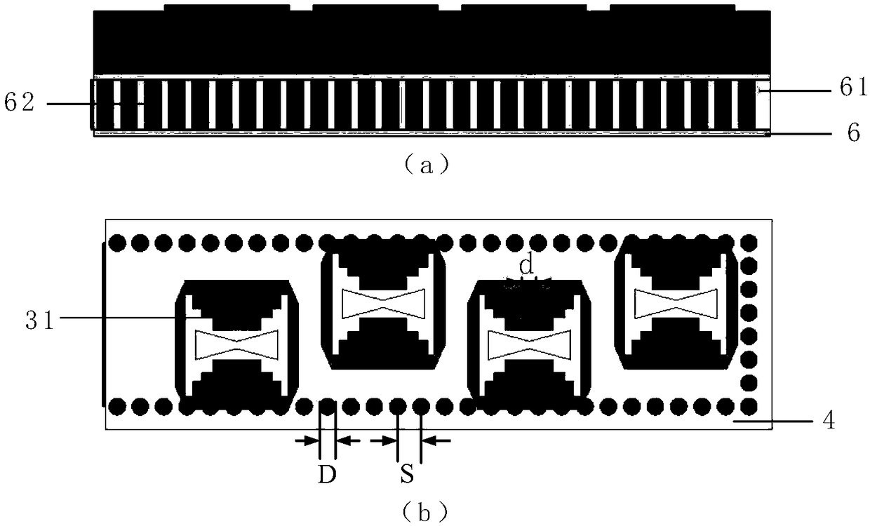 Broadband planar array antenna fed by substrate integrated waveguide