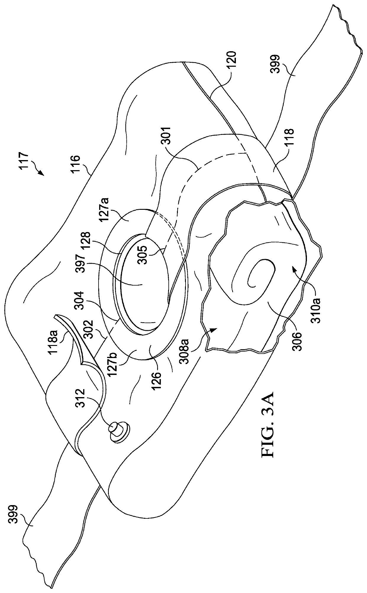 Apparatus and method for deploying a preoperative skin disinfection device with integrated drape