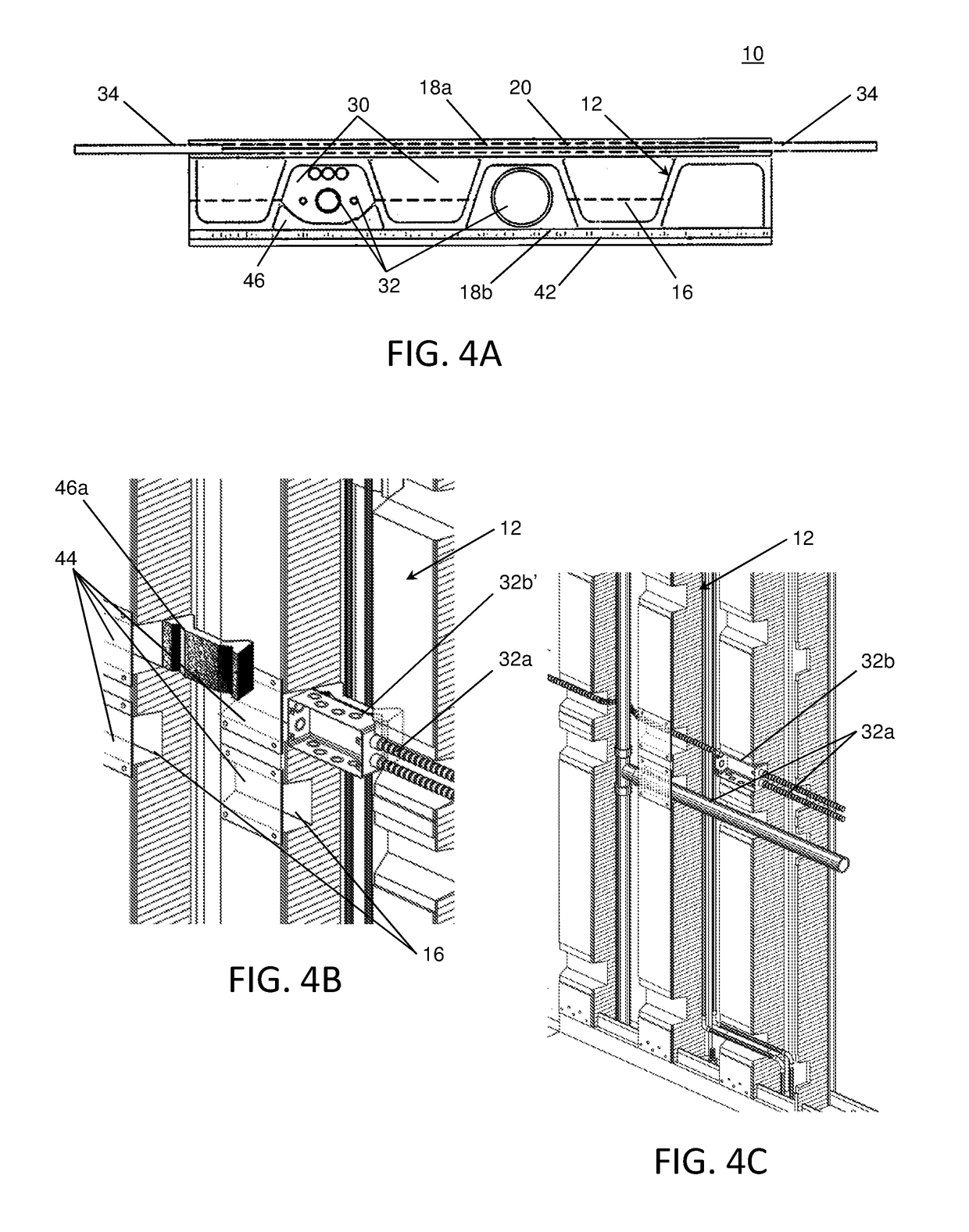 Modular wall system with integrated channels