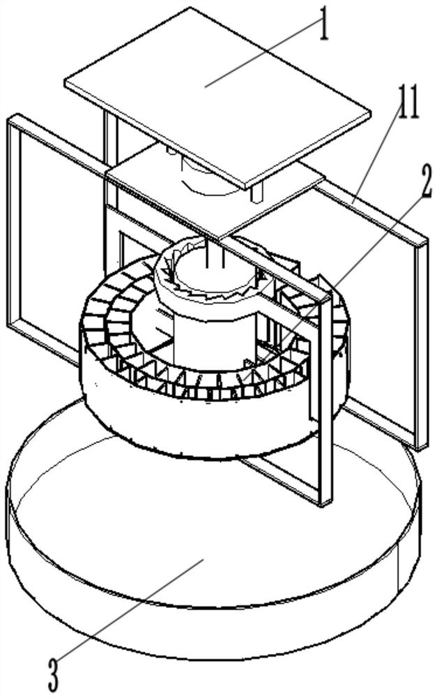 A ratchet type blood collection tube moving device