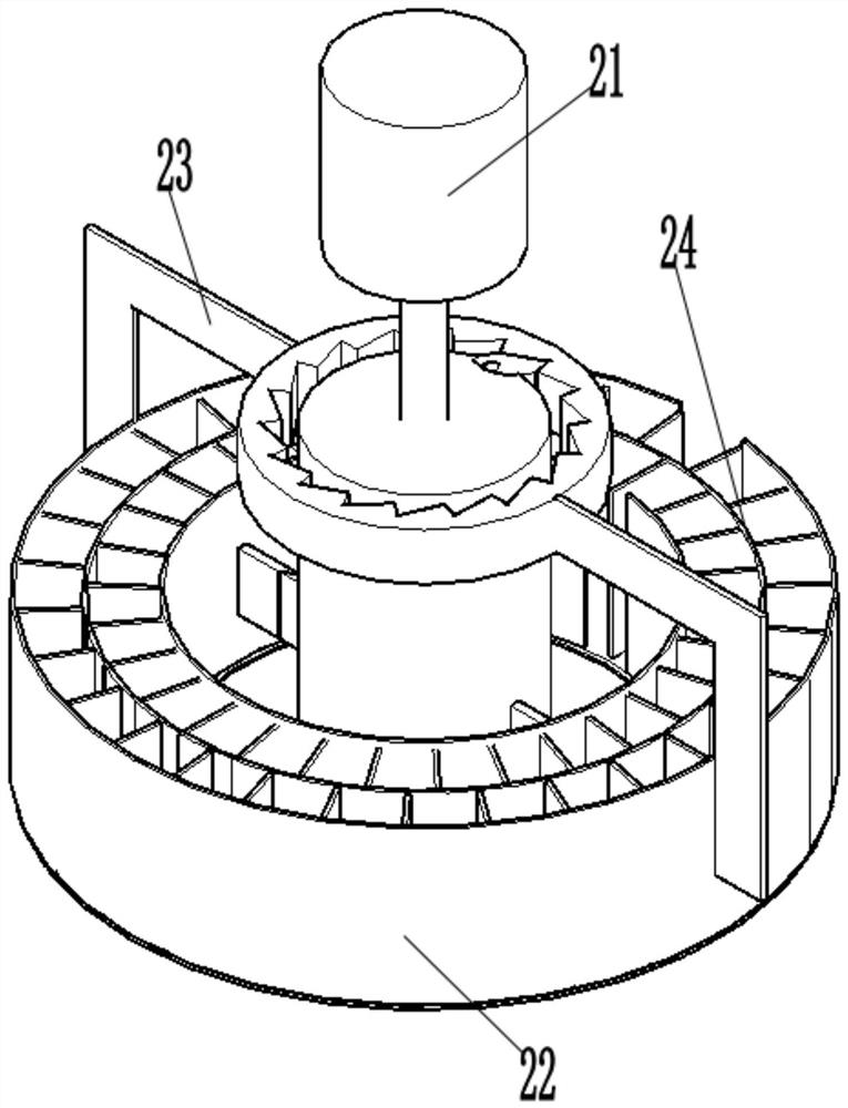 A ratchet type blood collection tube moving device