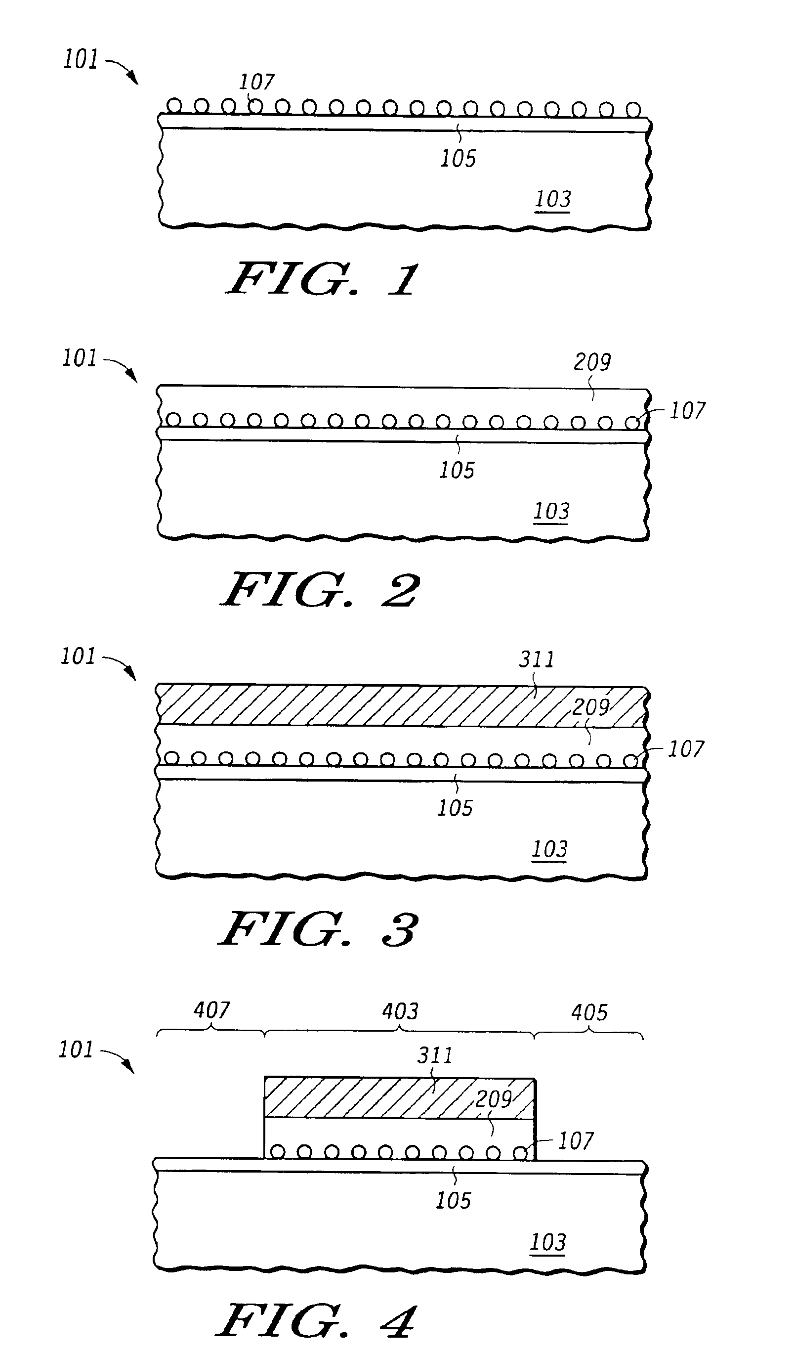 Semiconductor device with nanoclusters