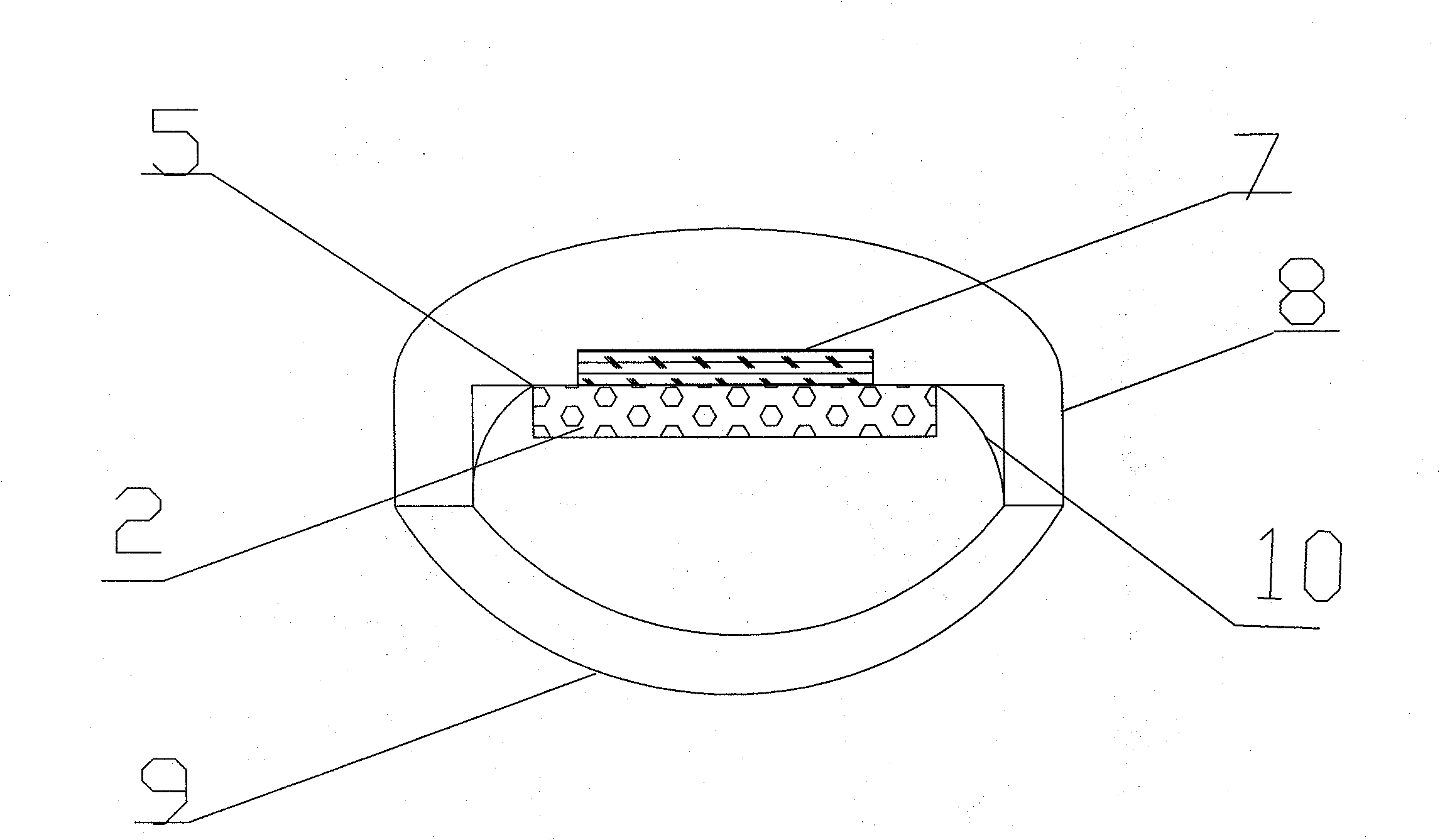 LED (Light Emitting Diode) street lamp