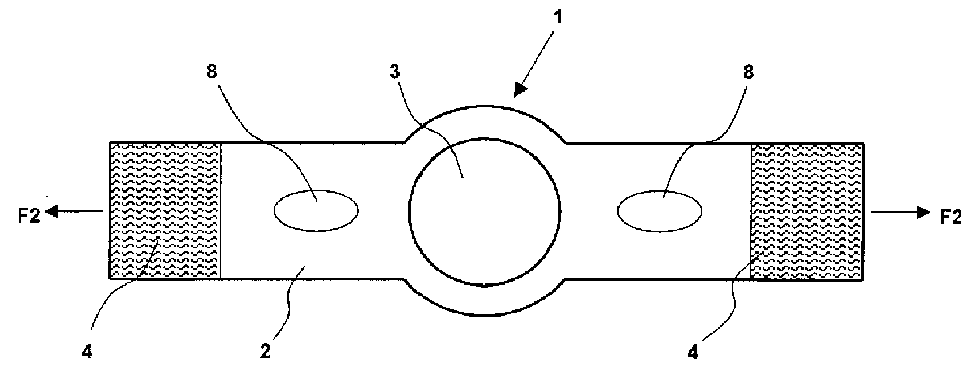 Closure device for closing opened blood vessels