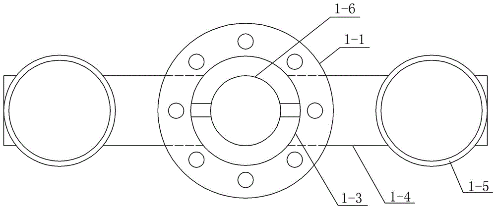 A column-beam type grouting device and its hole-sealing grouting process