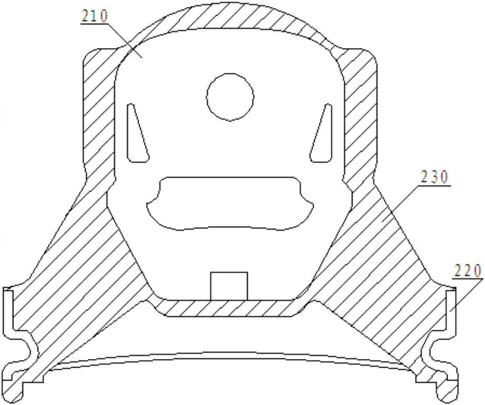 A switchable semi-active engine mount