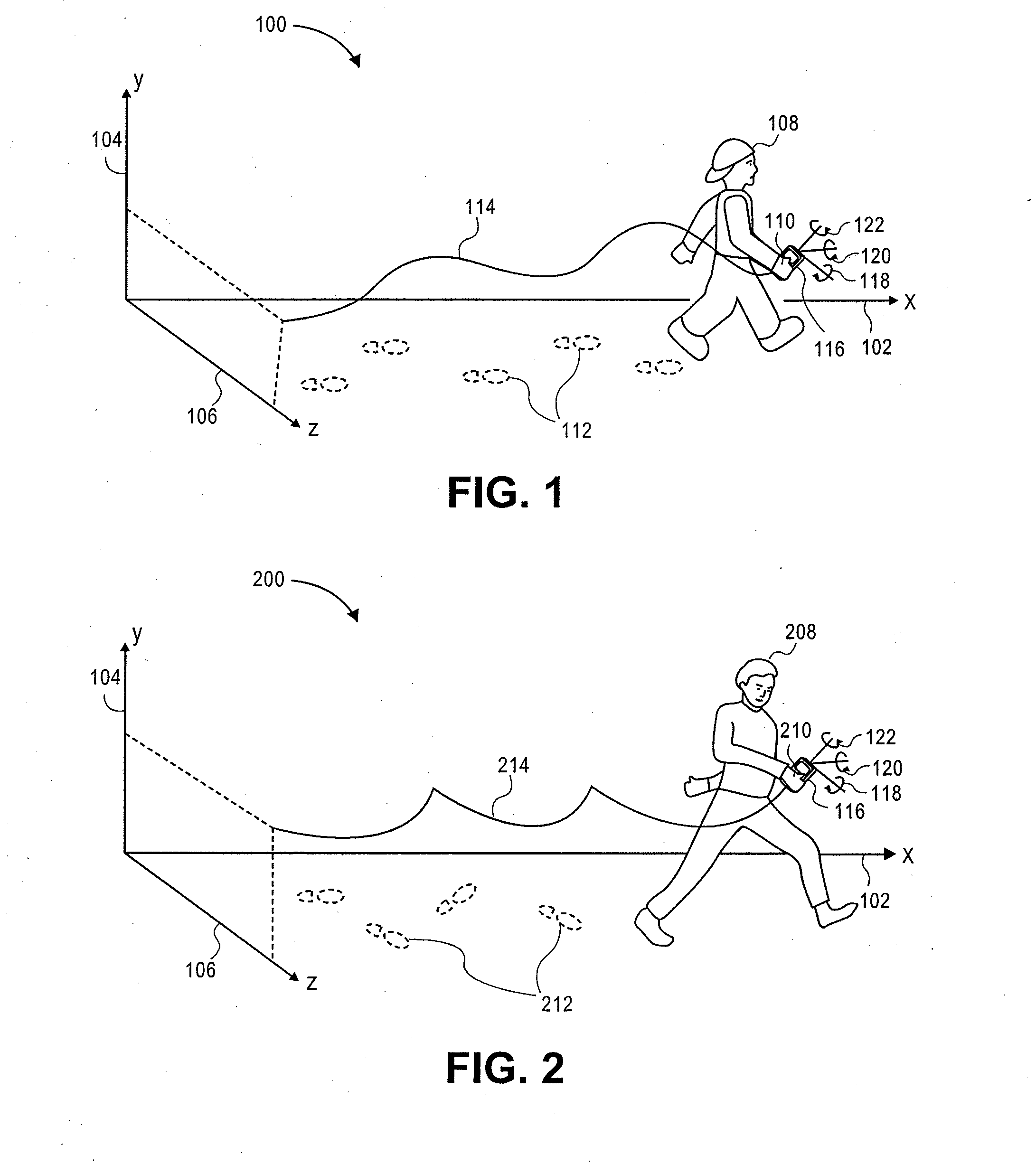 Authentication and human recognition transaction using a mobile device with an accelerometer