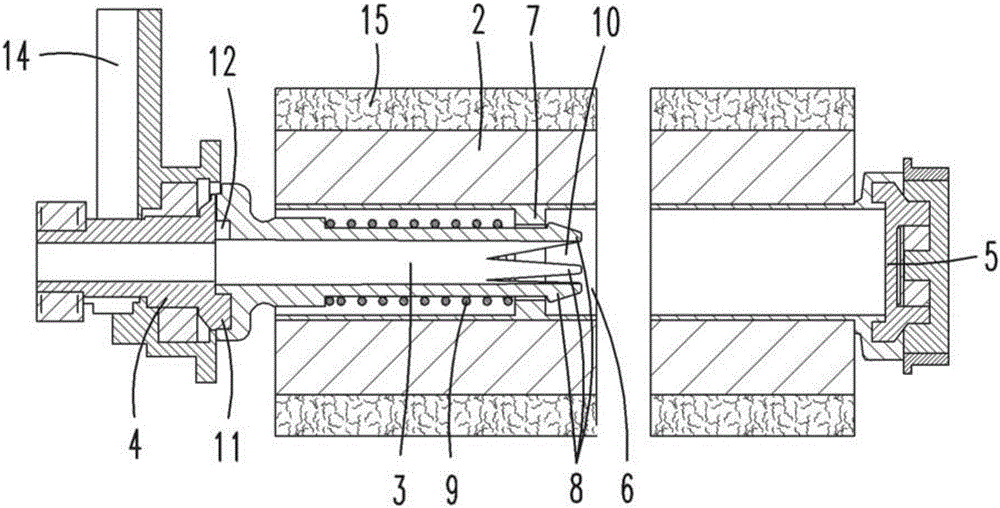 Cleaning device with cleaning roller with rotating bearing