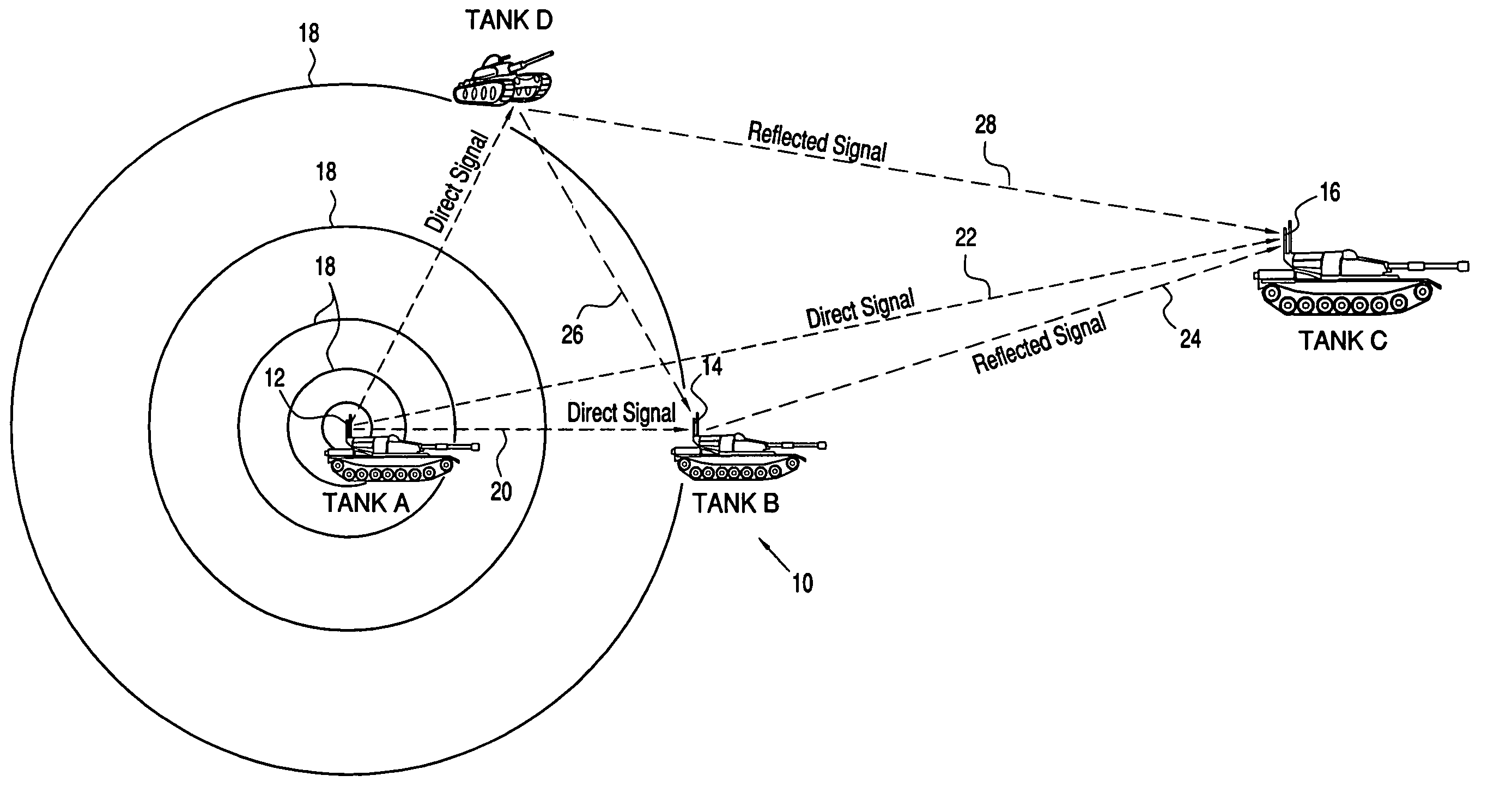 Hostile platform position location utilizing networked communications