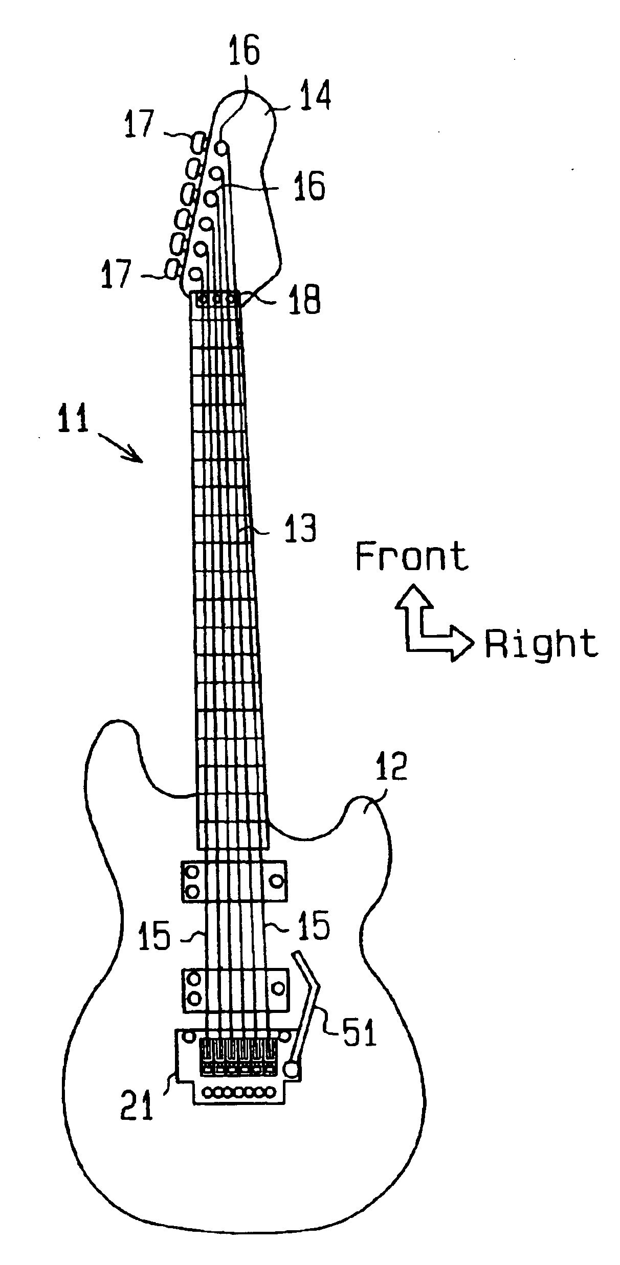 Tremolo unit and electric guitar having the same