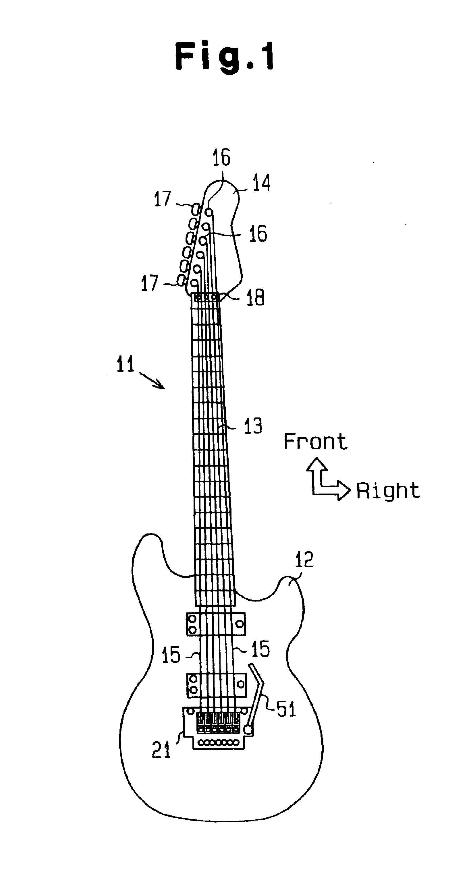 Tremolo unit and electric guitar having the same