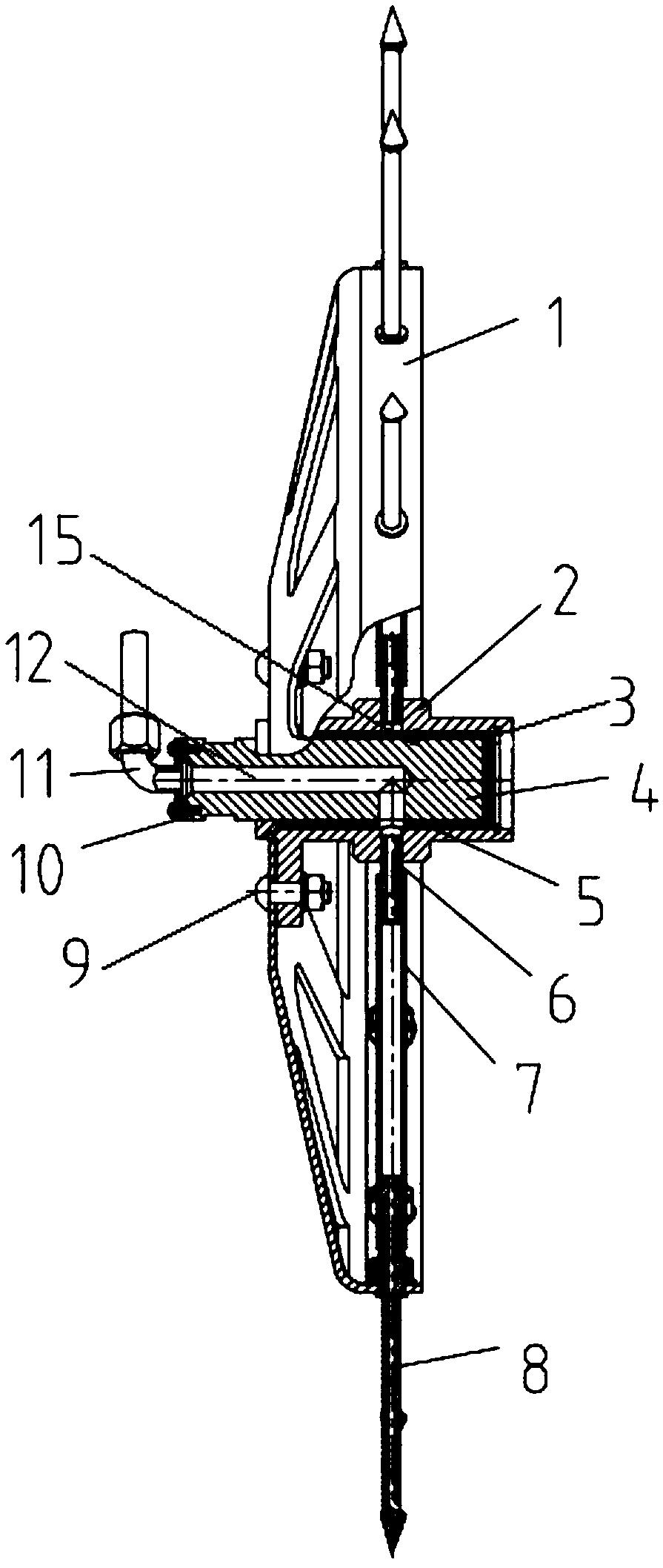 Accurate pesticide application system and method for roots of trees