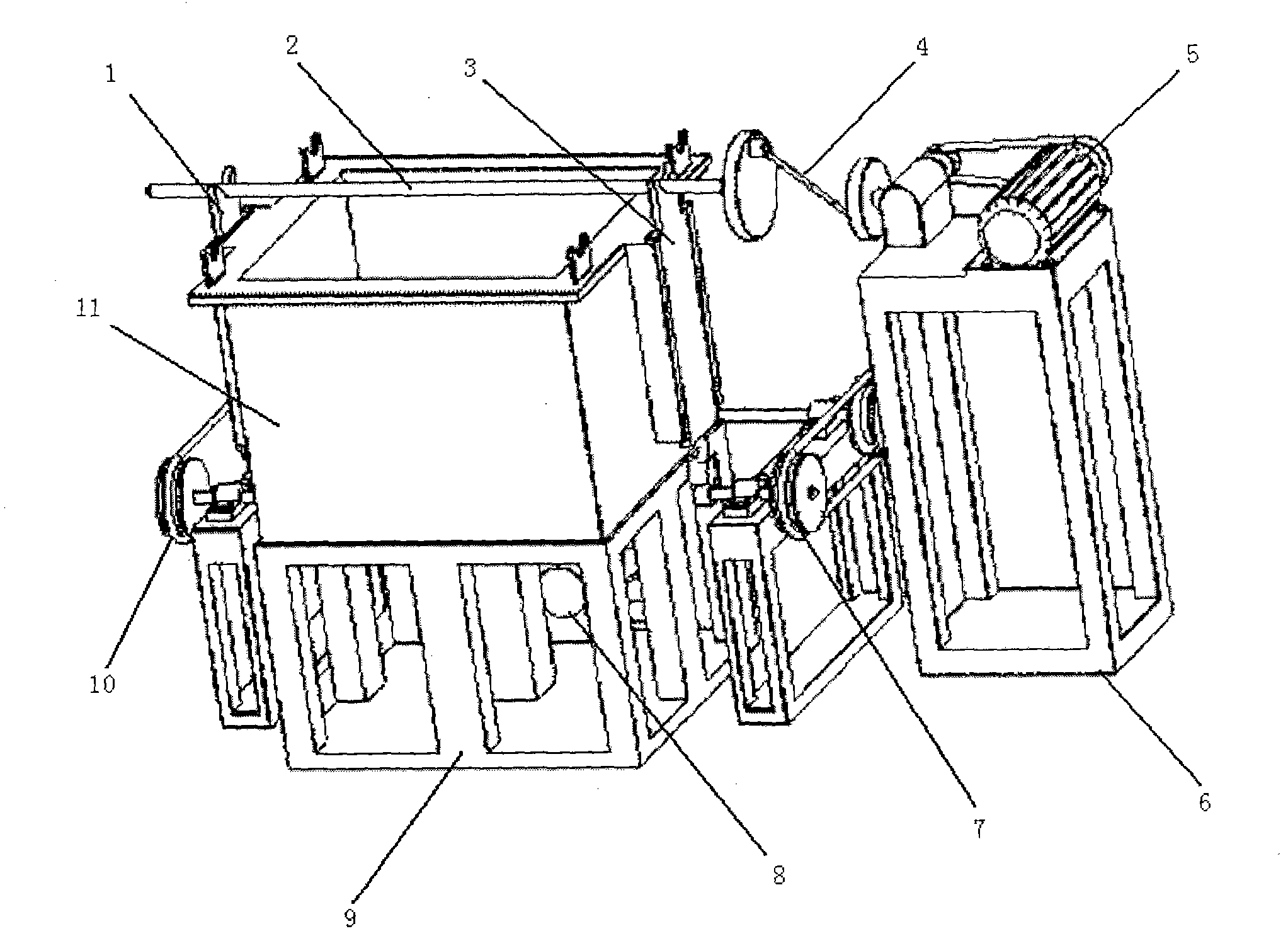 Precise nickel plating vibration swinging machine for miniature parts