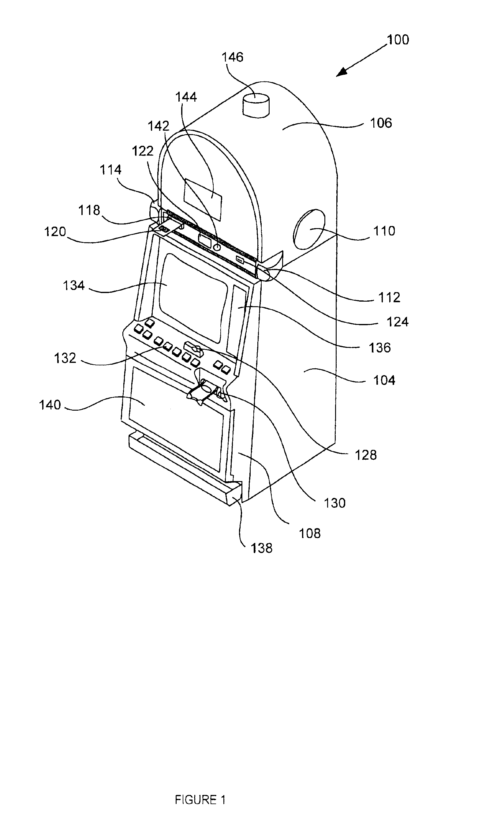 Electronic signature capability in a gaming machine