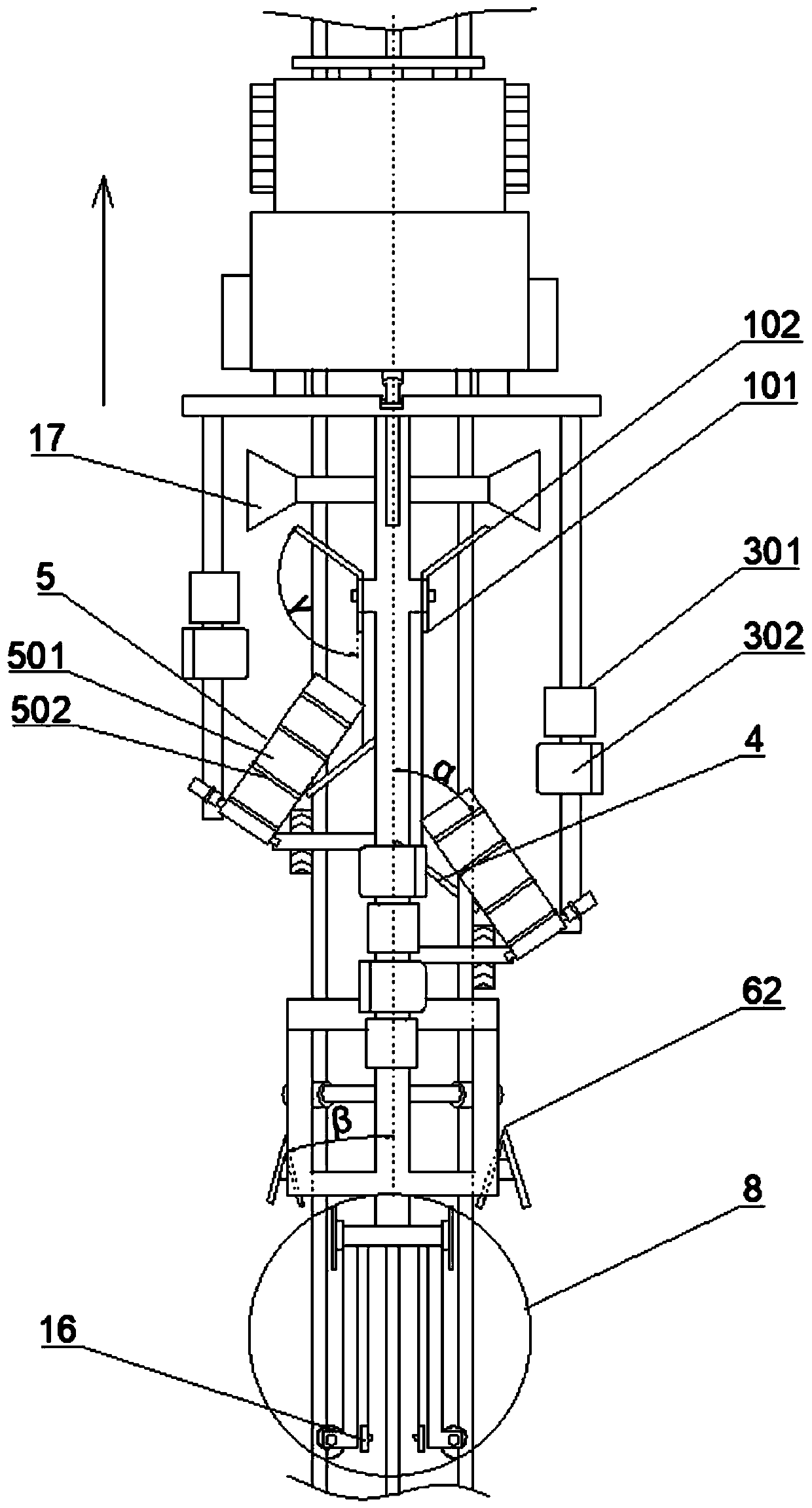 Sweet potato seedling planting machine based on secondary precise shaping special-shaped ridge