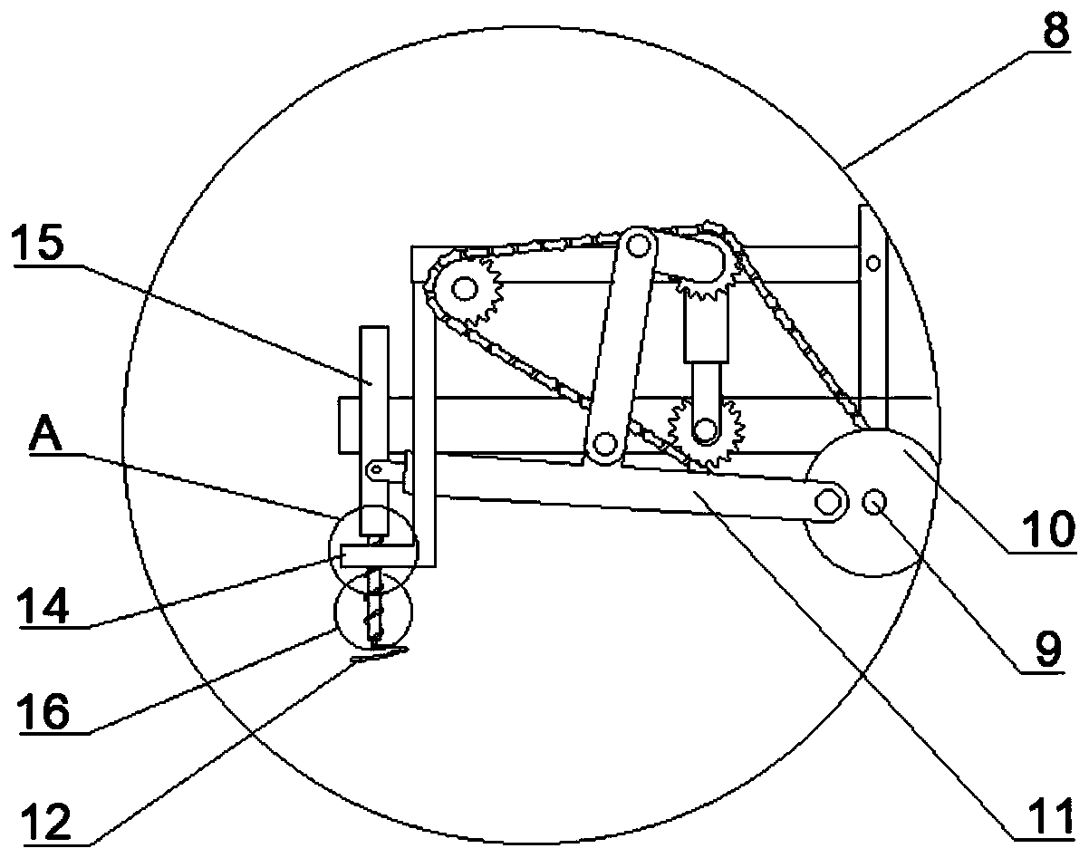 Sweet potato seedling planting machine based on secondary precise shaping special-shaped ridge