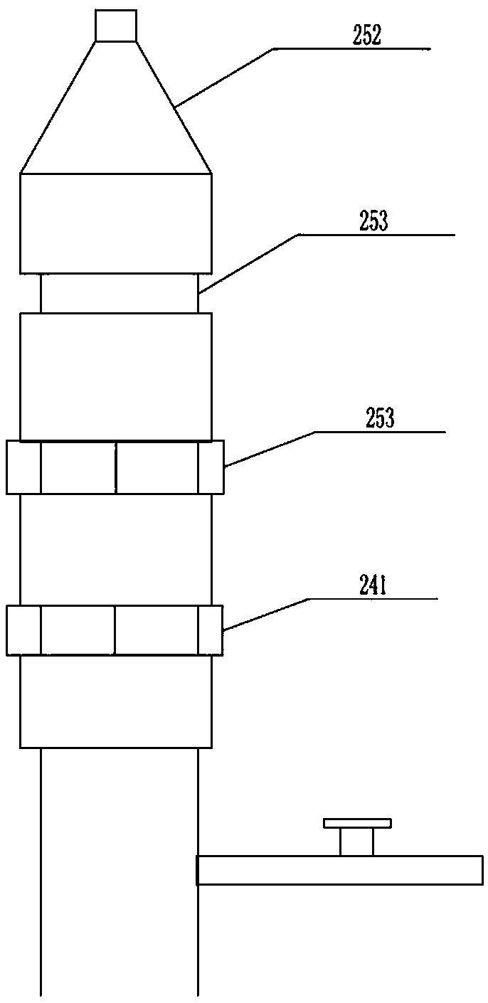 Water extraction and foam separation method and foam separation device for tea saponin in camellia olefera cake