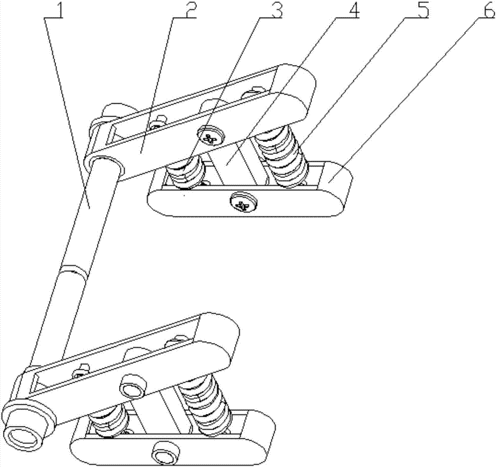 Bionic hopping robot