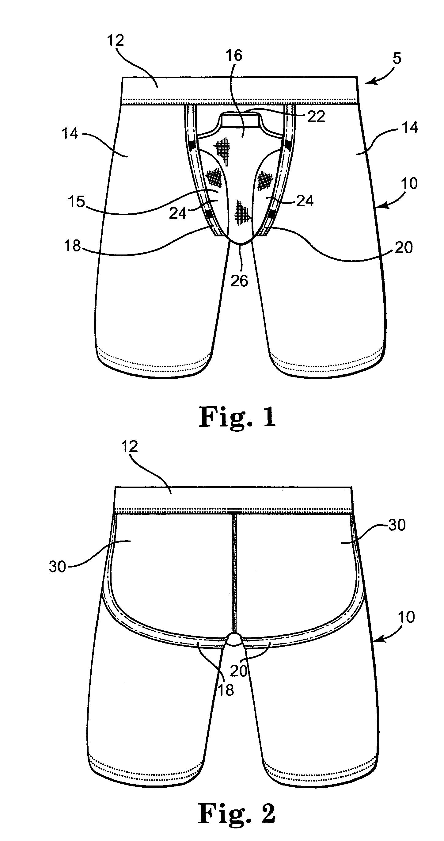 Jock support short