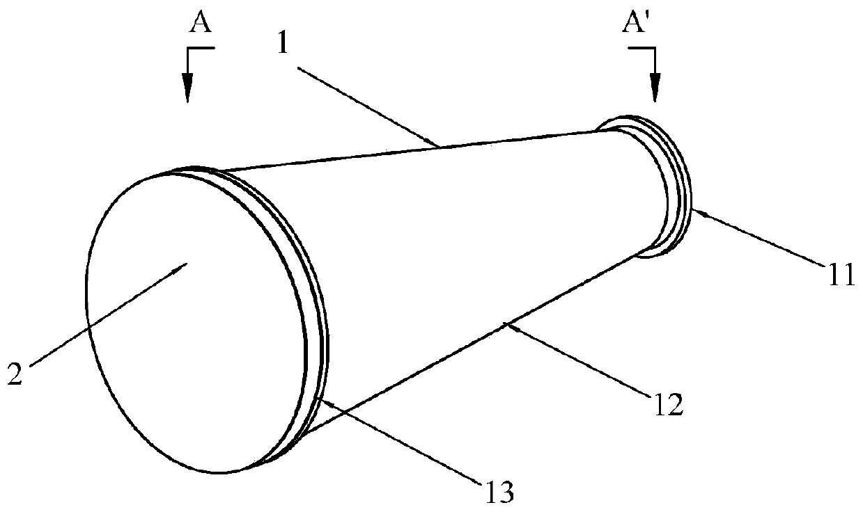 High Power Microwave Mode Conversion Horn Antenna