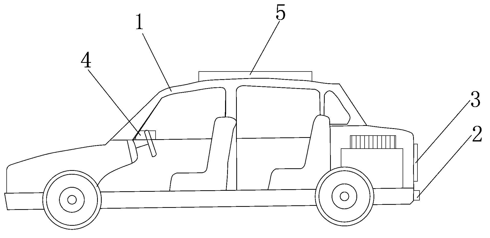 All-around automobile rear-ending prevention early warning system