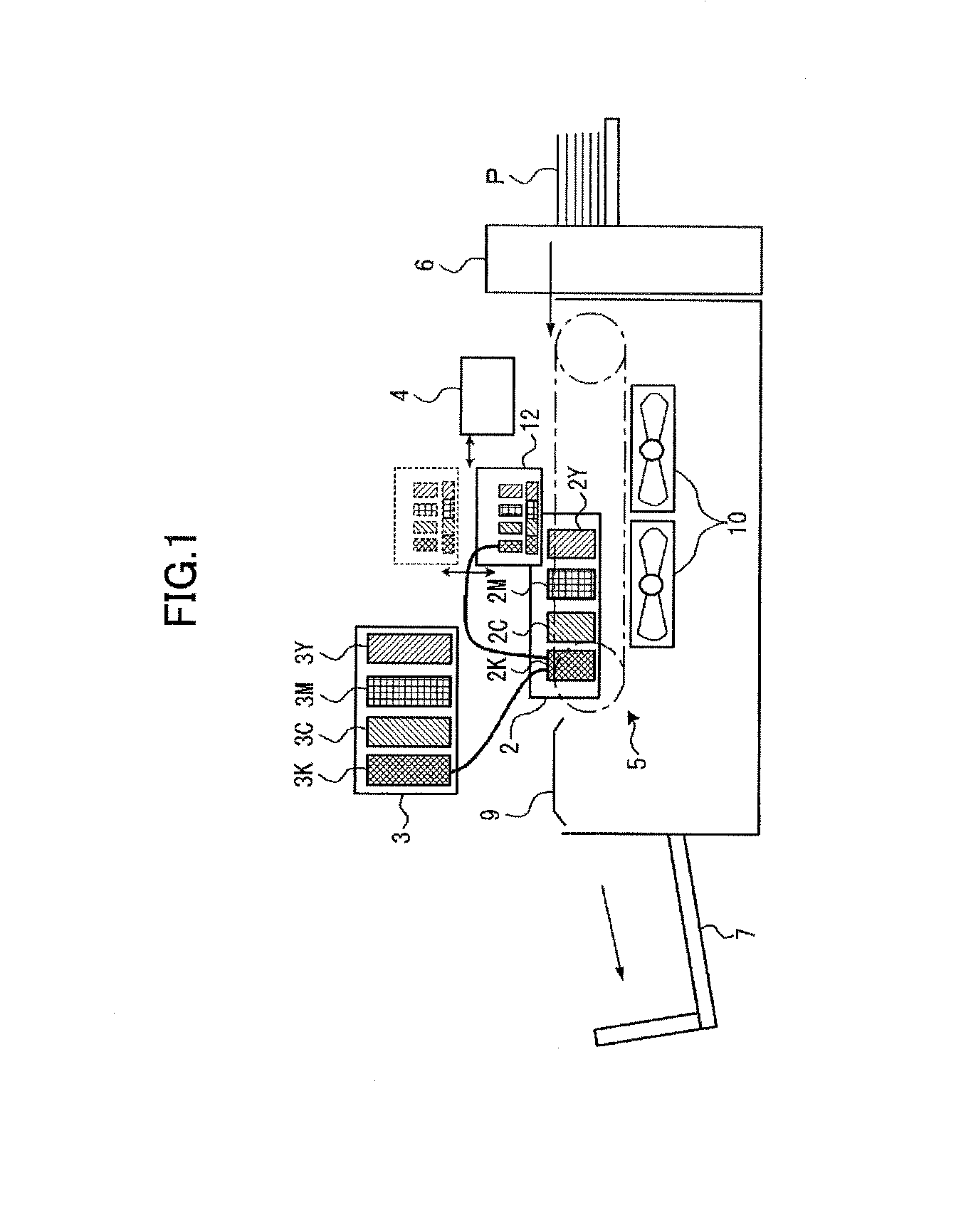 Inkjet image forming apparatus