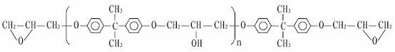 Epoxy resin glue for photoelectron attenuation-resistant packaging