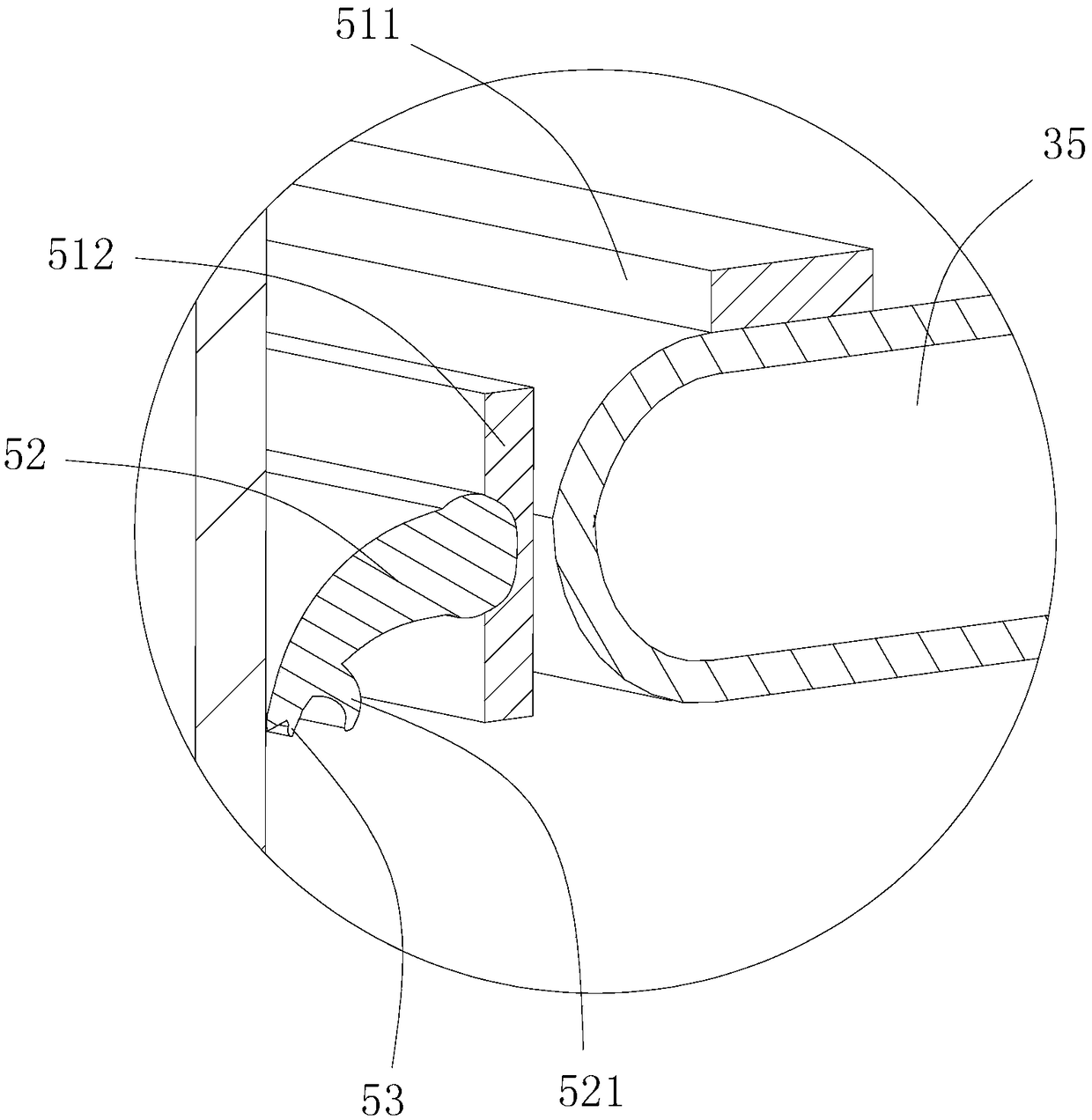 Water closet capable of achieving recycling of domestic sewage