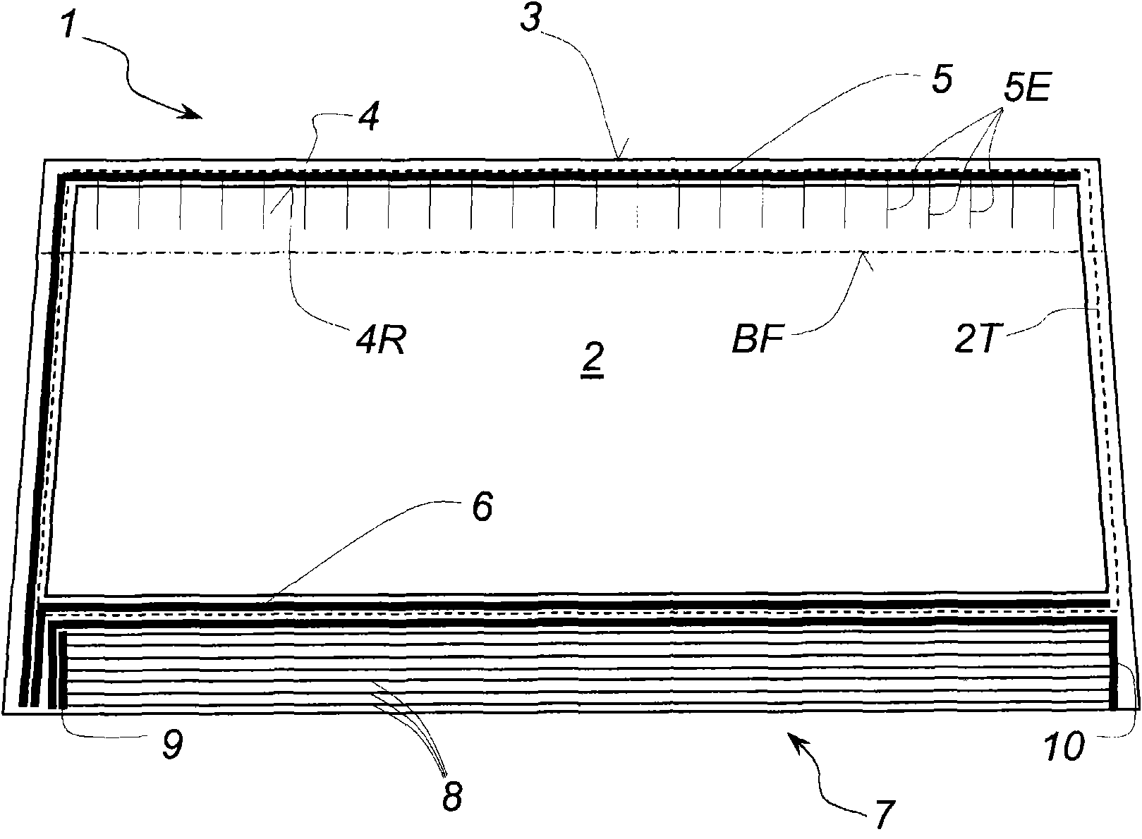 Transparent glass with heating coating