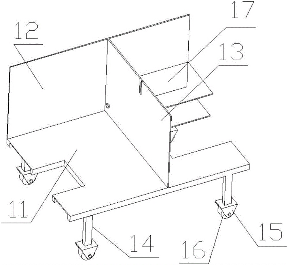 Oil spraying device for towing basin track cleaning