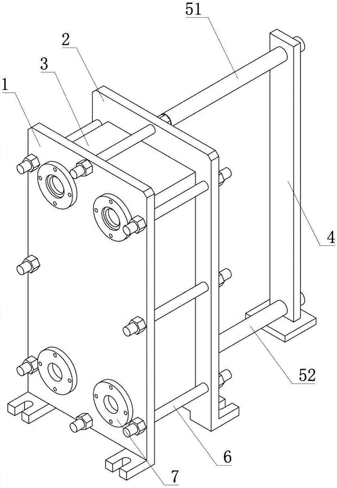 Plate cooler and using method thereof