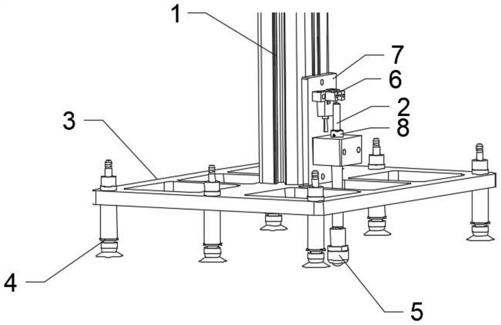 Efficient frame grabbing structure