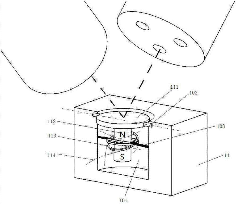 Optical fiber light path coupling micro-mechanical system