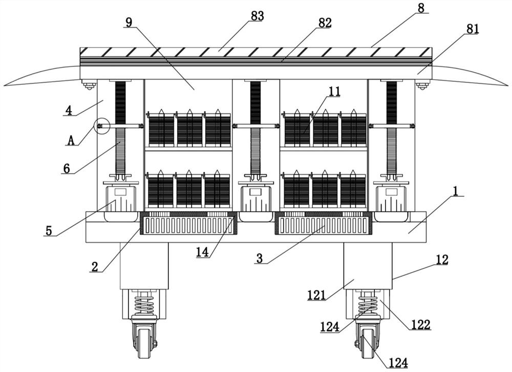 Electric wire winding device for electric power communication