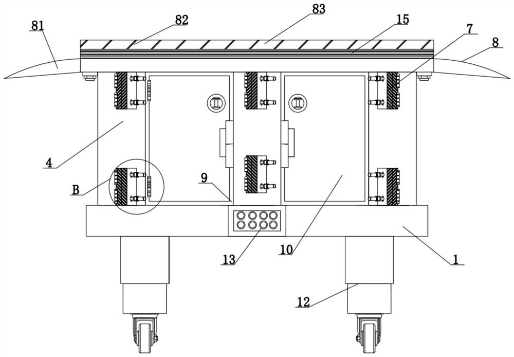 Electric wire winding device for electric power communication