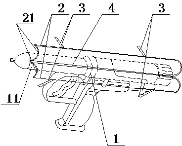 Novel rainproof device for needle-free injector