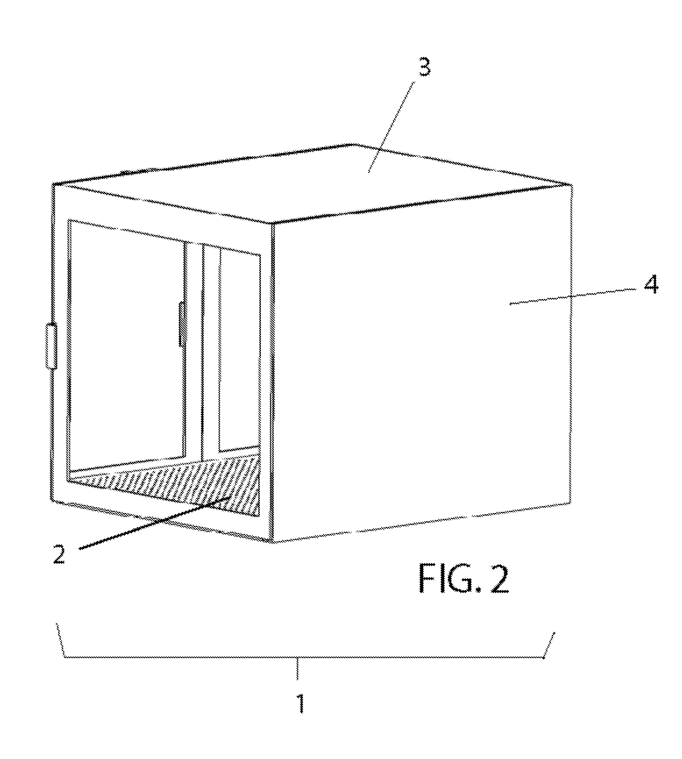 Recirculating gas system for a manufacturing device.