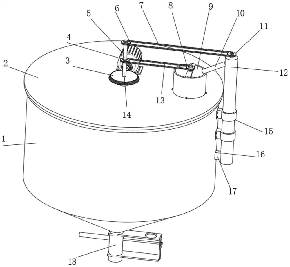 Powdery compound feed for young Chinese softshell turtle stage and production and processing device