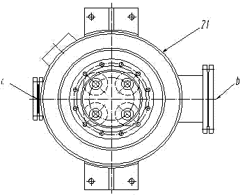 Water jetting air pumping device