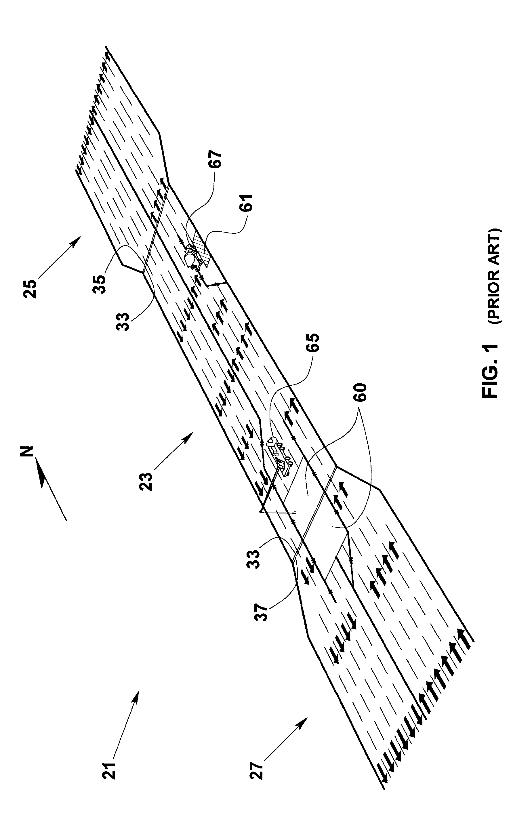 Method and device for reconstructing existing bridges and highways with minimal disruption of traffic